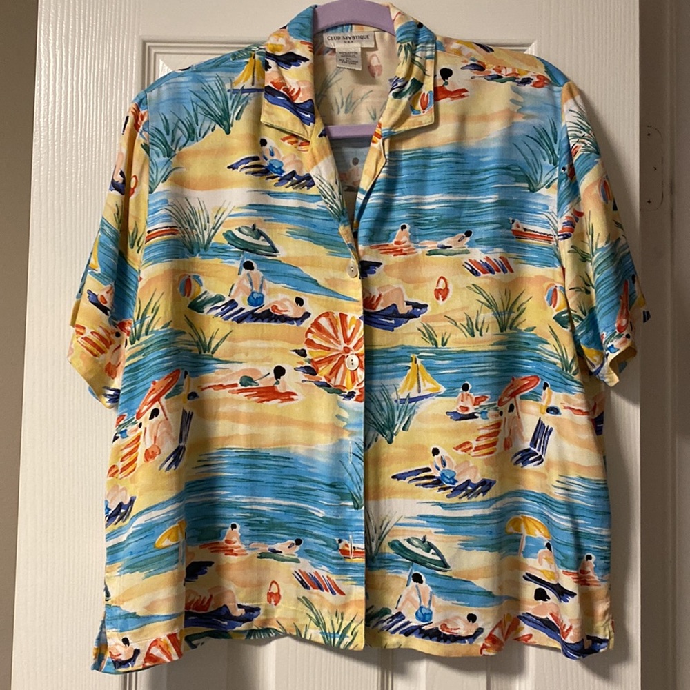 New flowy button down. - Picture 2 of 5